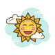 Солнце с улыбкой icon