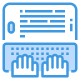 Typing icon