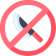 No Knife icon