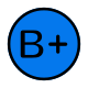 B+ icon