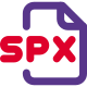 SPX a free speech codec software used on VoIP applications and podcasts icon