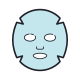 masque facial icon