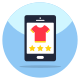 Mobile Shopping Feedback icon