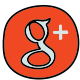 Google Plus cerchiato icon