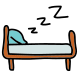 Letto vuoto icon