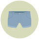 Short en jean icon