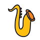 Saxophone icon