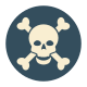 Skull Crossbones icon