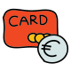 Bank Card Euro icon