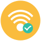 Wi-Fi verbunden icon