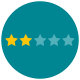 Two of Five Stars icon