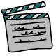 Clapperboard icon