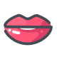 Schimmernde Lippen icon