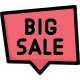 Big sale icon