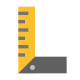 Construction Carpenter Ruler icon