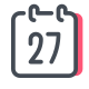 Calendário 27 icon