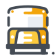 Traditioneller Schulbus icon