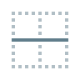 Grenze horizontal icon