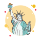 Statue of Liberty icon