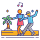 Dancing icon