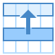 Move Selection To Top Row icon