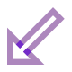 Down Left Arrow icon