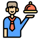 Waiter icon