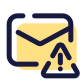 Error de correo icon