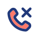 Decline Phone Call icon