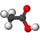 Acetic Acid Molecule icon