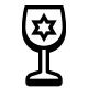 Verre d'Hanukkah icon