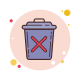 删除 Bin icon