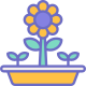 external-flower-smart-agriculture-yogi-aprelliyanto-outline-color-yogi-aprelliyanto icon