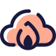 Vulnerabilità del cloud icon