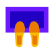 Fußabtreter icon