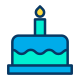 Bolo de aniversário icon