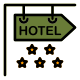 Hotel Sign icon