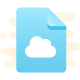 Облачный файл icon