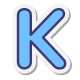 K icon