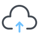 Zur Cloud hochladen icon