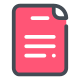 Red File icon