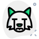 Fox weeping with heavy tears flowing emoji icon