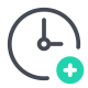 Clock Add icon