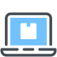 Monitoraggio pacchetti online icon