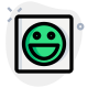 Yahoo a instant messaging client with emoji logotype icon