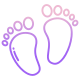 Feet icon