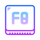 F8 键 icon