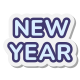 New Year icon