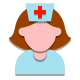 Krankenschwester weiblich icon