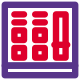 Music remixing and enhancing sampler controller unit icon